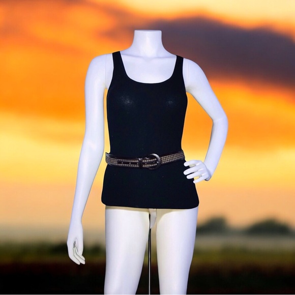 Vintage Sawtooth Belt by Oscar de la Renta